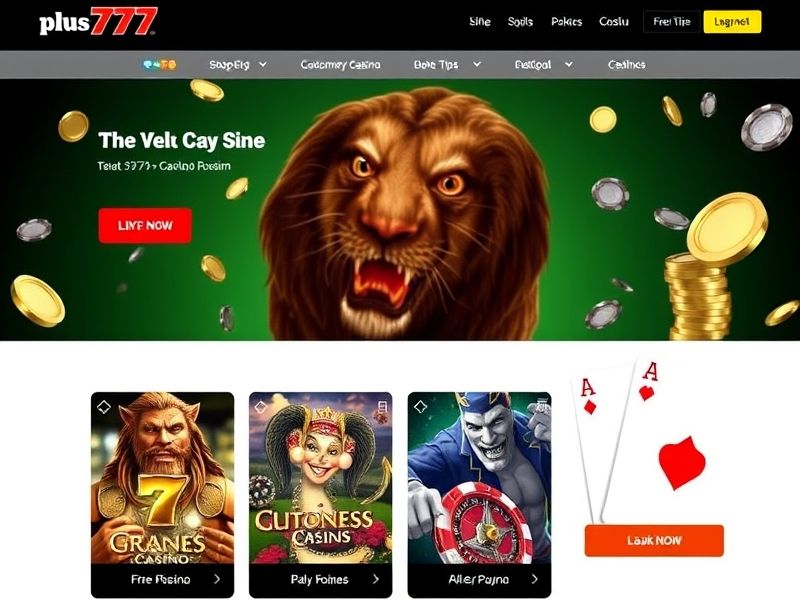 Welcome to plus777.com – your ultimate destination for exciting online casino games, including slots, poker, and live dealers. Explore exclusive bonuses, secure platforms, and expert gaming guides to enhance your chances of winning big.