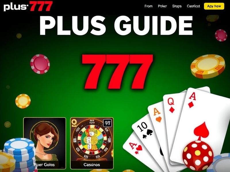 Welcome to plus777.com – your ultimate destination for exciting online casino games, including slots, poker, and live dealers. Explore exclusive bonuses, secure platforms, and expert gaming guides to enhance your chances of winning big.