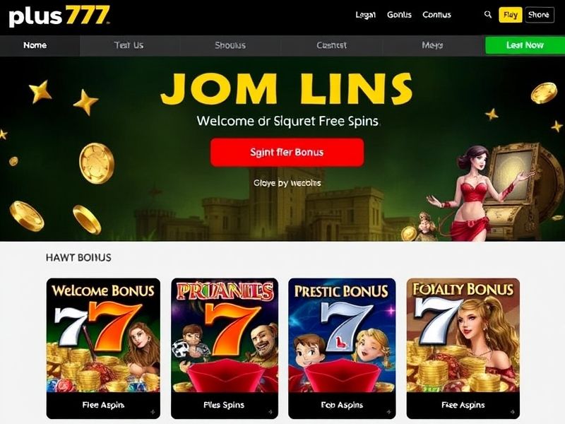 Welcome to plus777.com – your ultimate destination for exciting online casino games, including slots, poker, and live dealers. Explore exclusive bonuses, secure platforms, and expert gaming guides to enhance your chances of winning big.